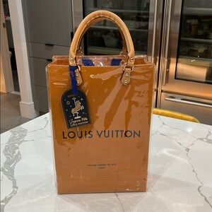 Louis Vuitton Brown Tote Bag